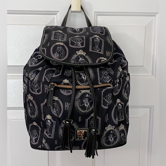 Disney, Dooney & Bourke Handbags - Black Patterned Women’s Backpack